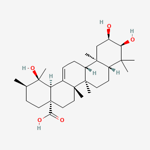 2D Structure of ZINC38143792 (Euscaphic acid)
